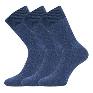 VOXX® ponožky Hempix jeans 3 pár 35-38 120906