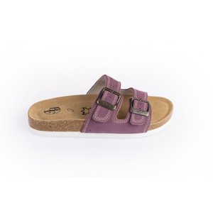 BF BY-213-10-96 Dámské pantofle ve fialové barvě 36