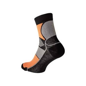 KNOXFIELD BASIC Ponožky černá / oranžová 39-40 03160040C1739