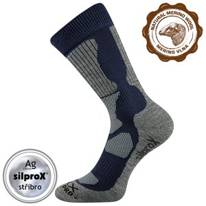VOXX ponožky Etrex tmavě modrá 1 pár 43-46 102880