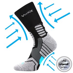 VOXX kompresní ponožky Ronin černá 1 pár 35-38 111134