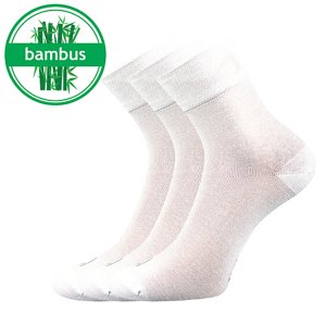 LONKA® ponožky Demi bílá 3 pár 35-38 113336