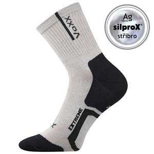 VOXX ponožky Josef světle šedá 1 pár 39-42 101309