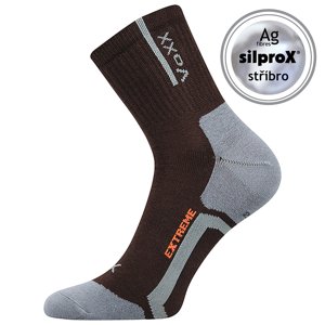 VOXX ponožky Josef hnědá 1 pár 39-42 101305