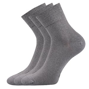 LONKA® ponožky Emi světle šedá 3 pár 35-38 113427