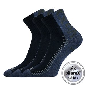 VOXX ponožky Revolt tmavě modrá 3 pár 35-38 102237
