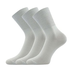 BOMA ponožky Eduard světle šedá 3 pár 35-38 100810