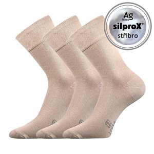 LONKA ponožky Dasilver béžová 3 pár 47-50 111653