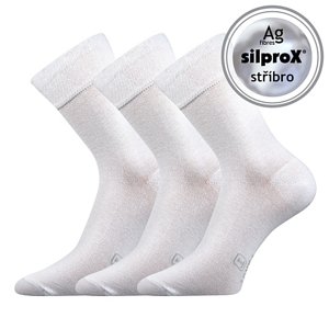 LONKA ponožky Dasilver bílá 3 pár 43-46 111648