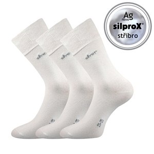 LONKA® ponožky Desilve bílá 3 pár 35-38 100531