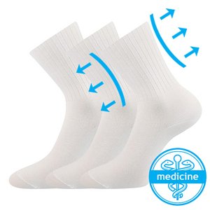 BOMA ponožky Diarten bílá 3 pár 46-48 100604