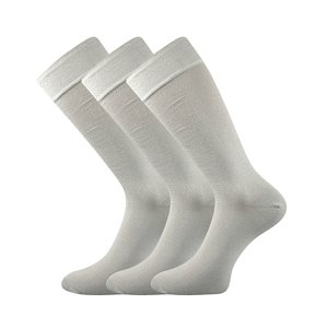 LONKA ponožky Diplomat světle šedá 3 pár 39-42 100631