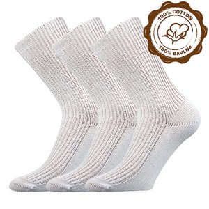 BOMA ponožky Pepina bílá 3 pár 46-48 109142