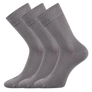 LONKA® ponožky Eli světle šedá 3 pár 35-38 113445