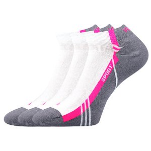 VOXX ponožky Pinas bílá 3 pár 35-38 113268