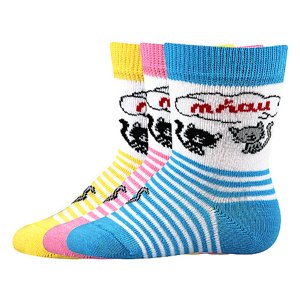 BOMA® ponožky Mia mix 3 pár 14-17 113219