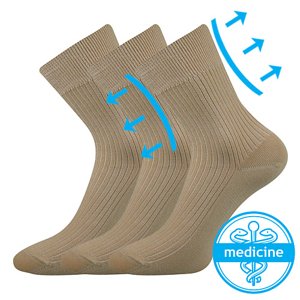 BOMA ponožky Viktor béžová 3 pár 41-42 102124