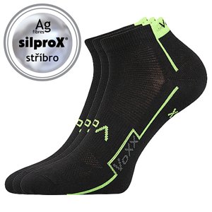 VOXX® ponožky Kato černá 3 pár 35-38 112256