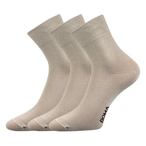 BOMA ponožky Zazr béžová 3 pár 35-38 112852