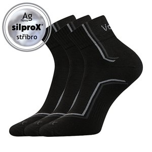 VOXX ponožky Kroton silproX černá 3 pár 39-42 101425