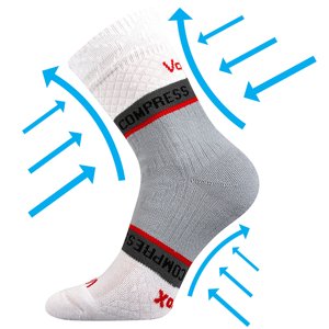 VOXX kompresní ponožky Fixan bílá 1 pár 35-38 102950