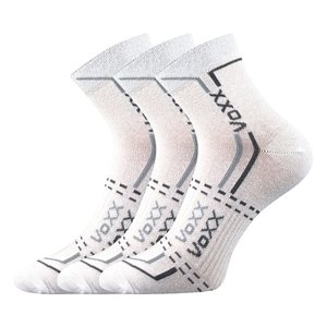 VOXX ponožky Franz 03 bílá 3 pár 39-42 113599