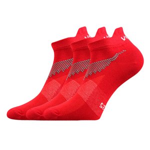 VOXX® ponožky Iris červená 3 pár 35-38 101222