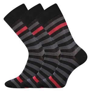 LONKA ponožky Demertz černá 3 pár 39-42 113909