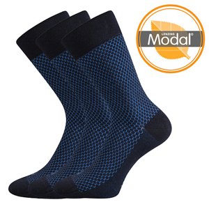 LONKA ponožky Marcius tmavě modrá 3 pár 39-42 114398
