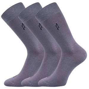 LONKA ponožky Despok šedá 3 pár 39-42 114758