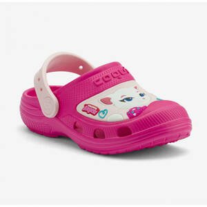 Coqui MAXI 9382 Dětské sandály TTF Lt. fuchsia/Candy pink 21-22
