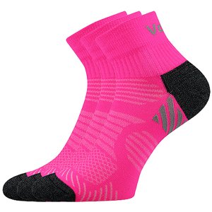 VOXX ponožky Raymond neon růžová 3 pár 35-38 114785