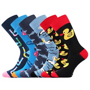 LONKA ponožky Doble mix mix I 3 pár 39-42 116173