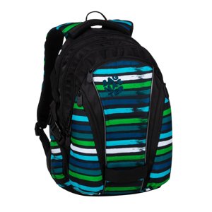 Bagmaster BAG 20 C Studentský batoh Blue / Green / Black / White 23 L 191507