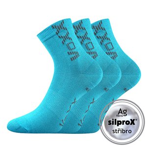 VOXX ponožky Adventurik tyrkys 3 pár 35-38 100056