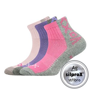 VOXX ponožky Revoltik mix B - holka 3 pár 16-19 102225