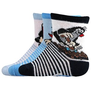 BOMA® ponožky Krteček mix A - kluk 3 pár 14-17 112557