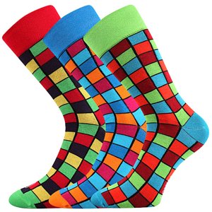 LONKA ponožky Wearel 021 mix 3 pár 39-42 114667
