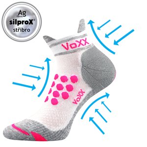 VOXX kompresní ponožky Sprinter bílá 1 pár 35-38 115667
