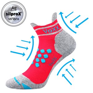 VOXX kompresní ponožky Sprinter neon růžová 1 pár 35-38 115668