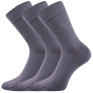LONKA ponožky Dipool šedá 3 pár 39-42 115852
