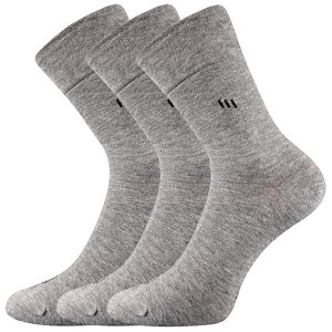 LONKA ponožky Dipool šedá melé 3 pár 43-46 115863
