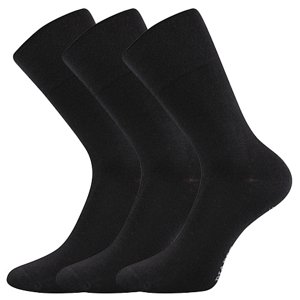LONKA ponožky Diagram černá 3 pár 35-38 115447