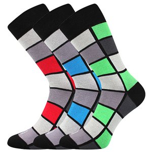 LONKA ponožky Wearel 024 mix A 3 pár 43-46 116502