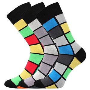 LONKA ponožky Wearel 024 mix B 3 pár 39-42 116501