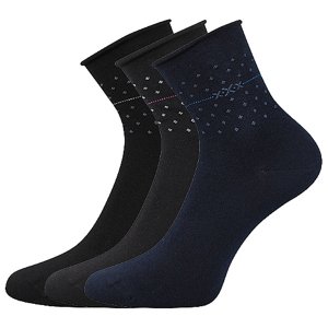LONKA ponožky Flowi mix A 3 pár 35-38 116540