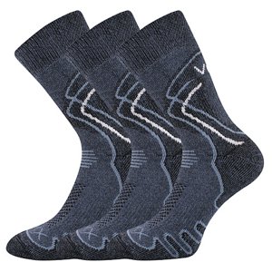 VOXX® ponožky Limit III jeans 3 pár 35-38 116543