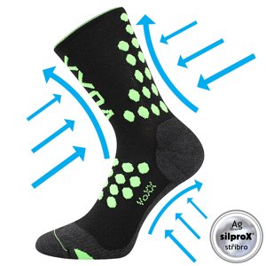 VOXX kompresní ponožky Finish černá 1 pár 35-38 116732