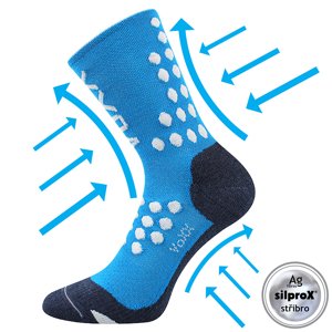 VOXX kompresní ponožky Finish modrá 1 pár 35-38 116734