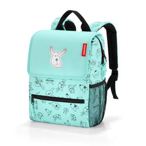 Reisenthel Backpack Kids Cats and dogs mint 5 L REISENTHEL-IE4062